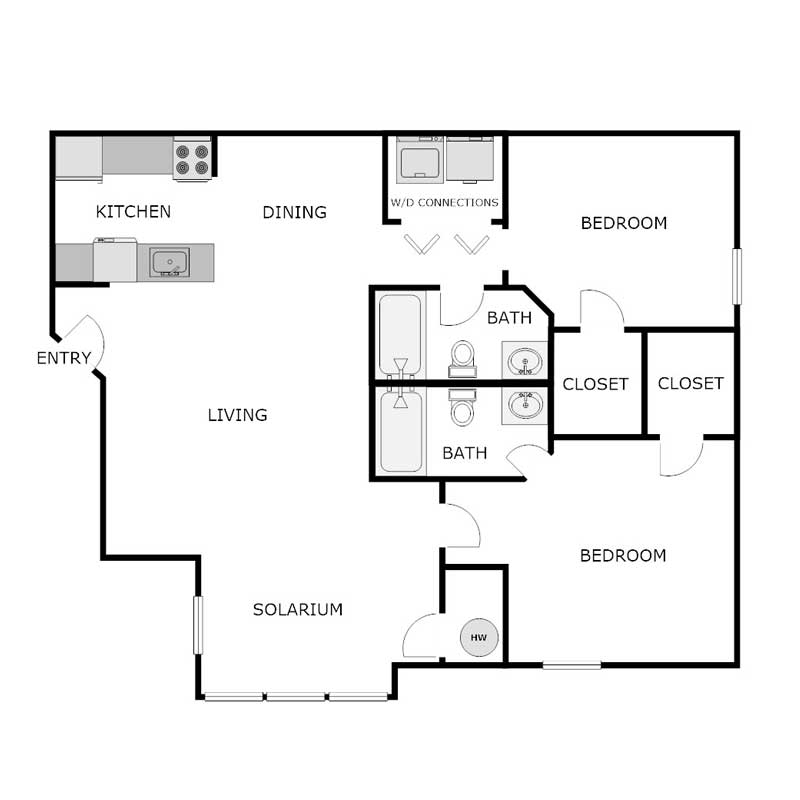 Floor Plans Brittany Point Apartments Winfield, WV A PRE/3 Property